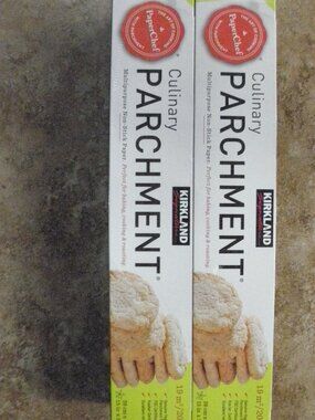 New 2 Culinary Parchment paper totaling 410 ft. (15" X 164') Kirkland Signature